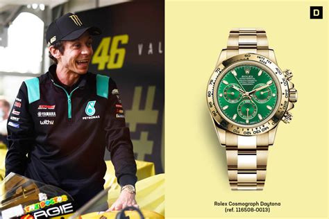 Valentino Rossi Retires In Style With A Rolex To Match His Career